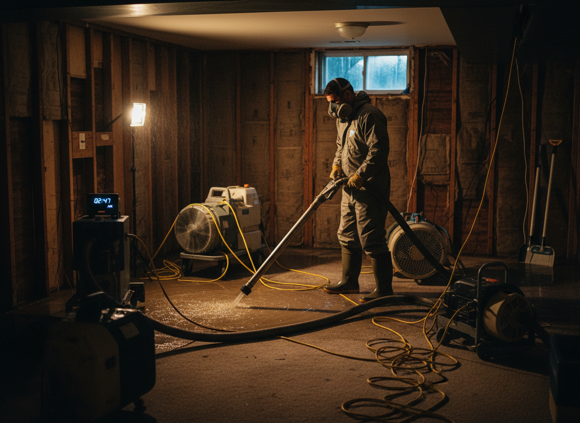 Water Damage Restoration in San Pedro