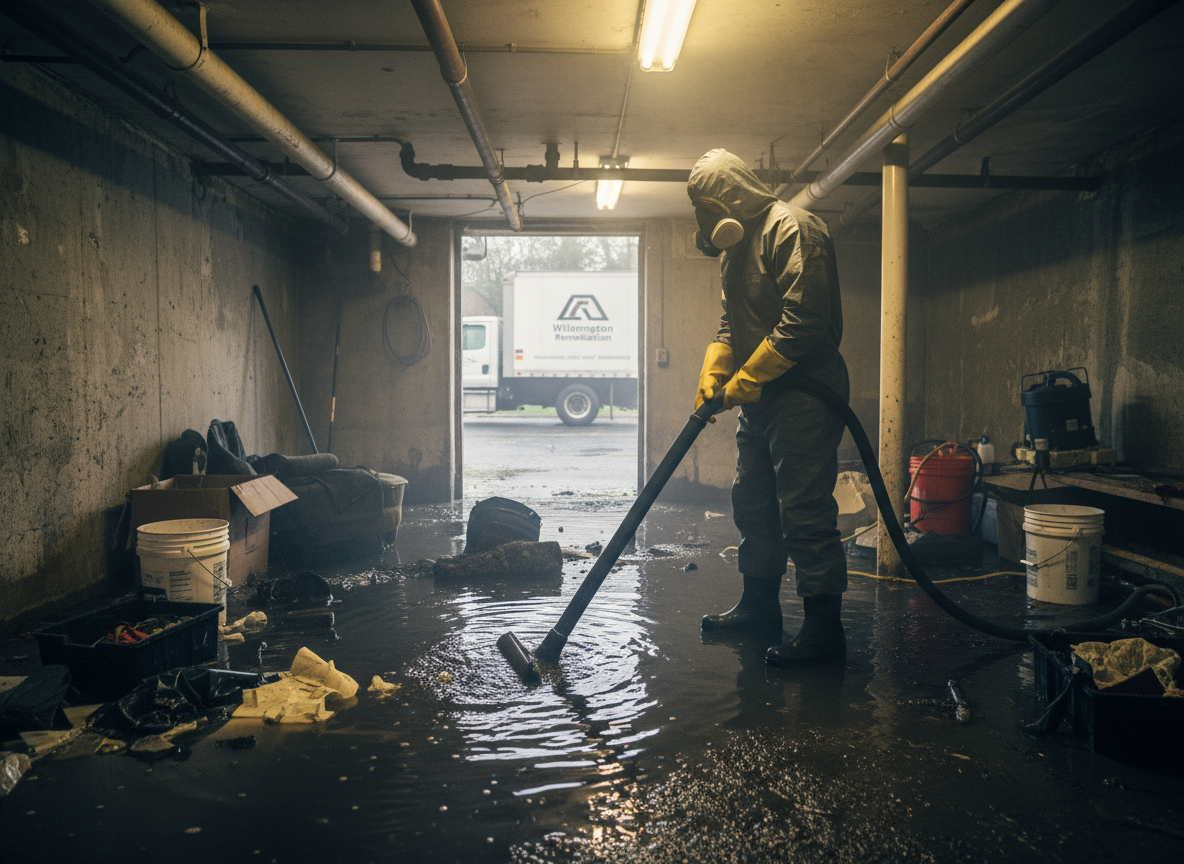 Sewage Cleanup in Wilmington, CA