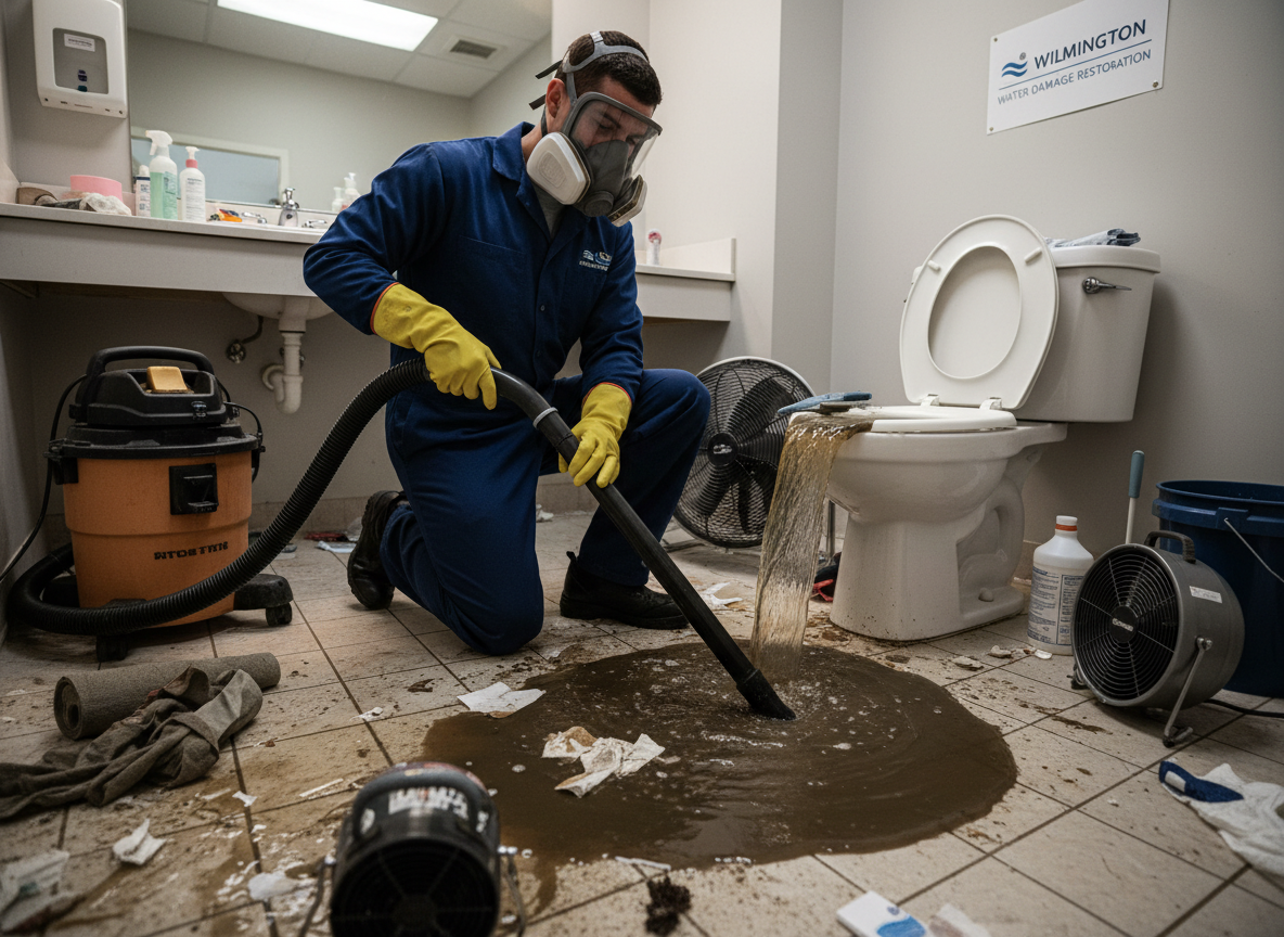 Toilet Overflow Cleanup in Wilmington, CA