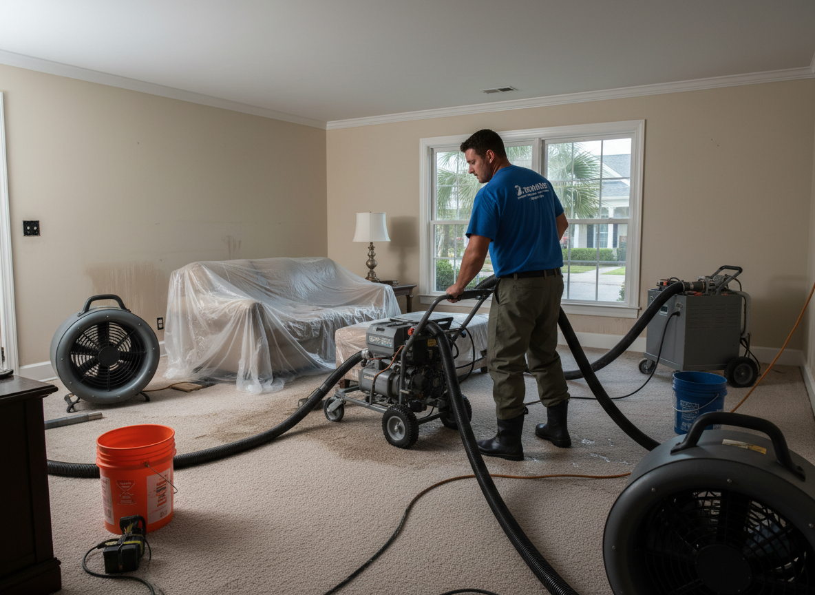 Water Damage Restoration in Long Beach